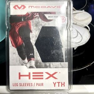 Youth basketball leg sleeves